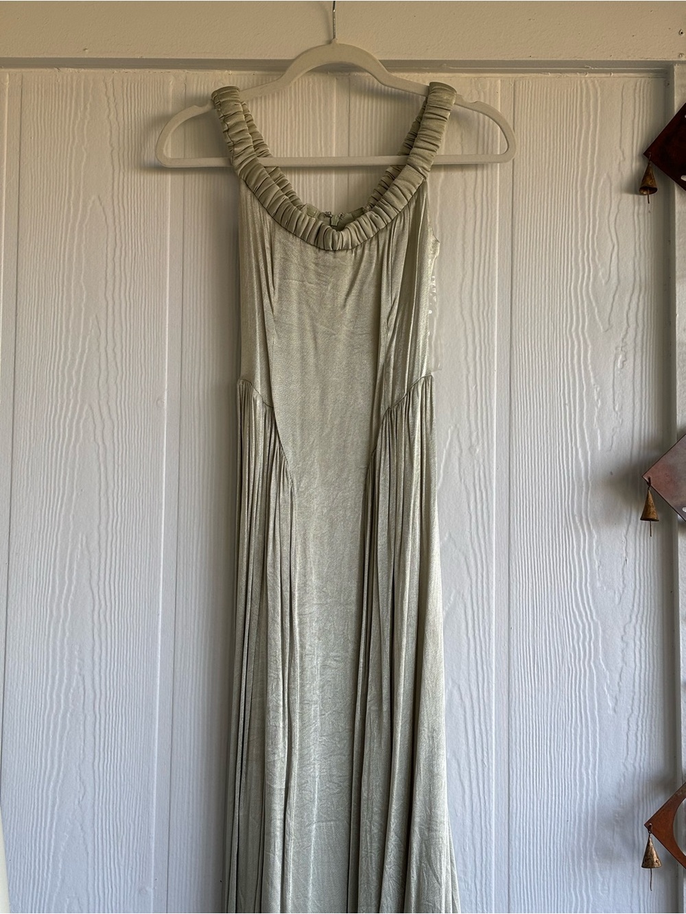 Meshki Sage Green Maxi Dress - Picture 2 of 6